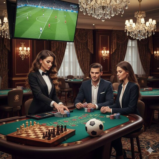 中国棋牌网 棋牌对战场景